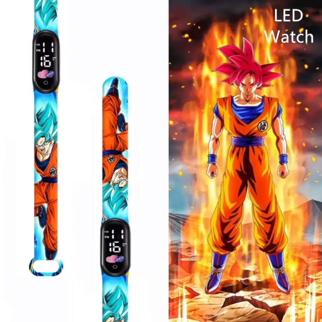 Montre Dragon Ball Super DBZ Goku Super Sayen God