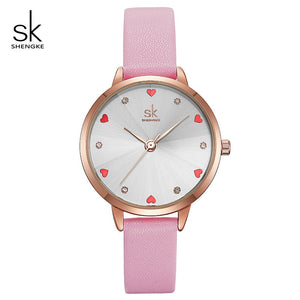 Montre Sk Coeurs & Diams