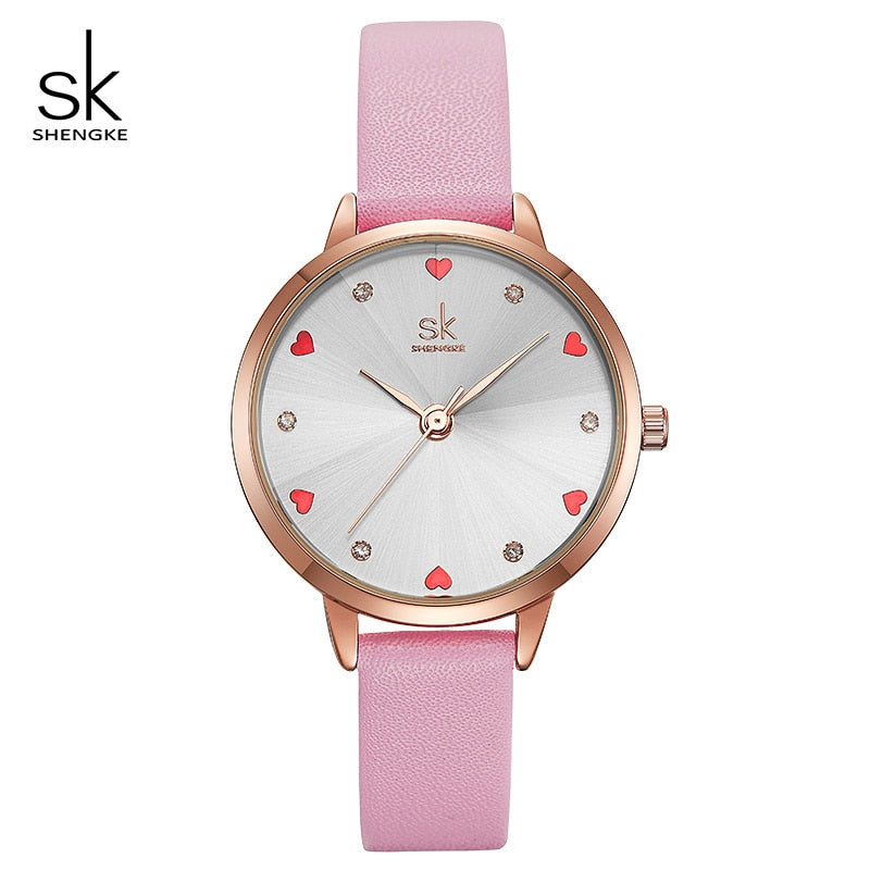 Montre Sk Coeurs & Diams