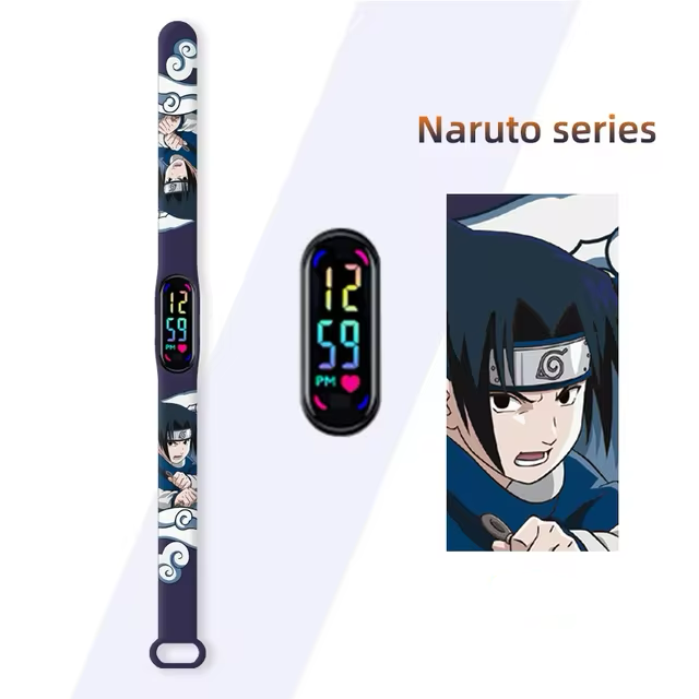 Montre digitale Sasuke pour enfant