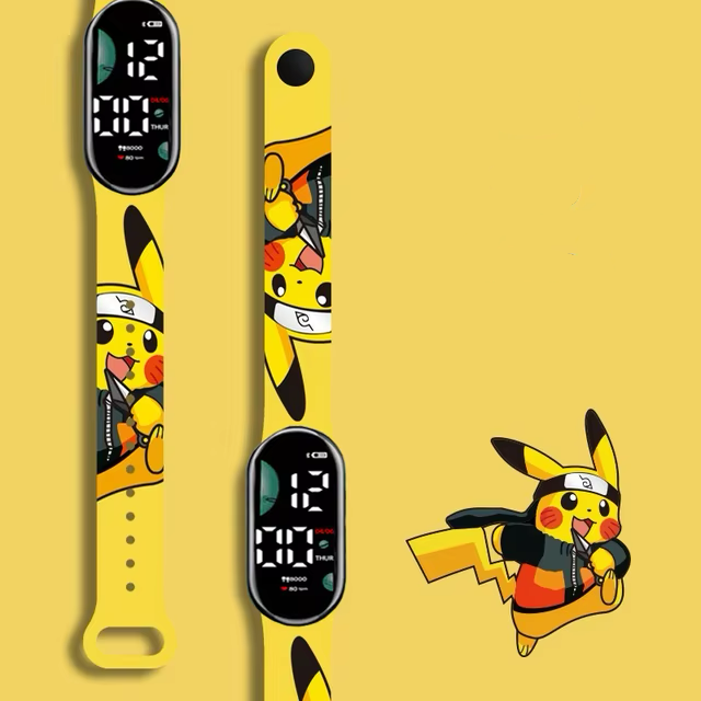 Montre Pikachu de Konoha Pokemon Naruto