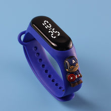 Charger l&#39;image dans la galerie, Montre waterproof avec heros en relief pour enfants
