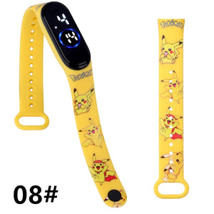 Montre Pokemon LED Waterproof Pikachu