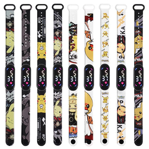 Montre Pokemon LED Waterproof Pikachu