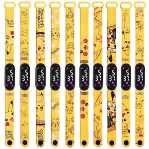 Montre Pokemon LED Waterproof Pikachu
