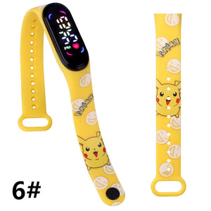 Montre Pokemon LED Waterproof Pikachu