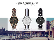 Charger l&#39;image dans la galerie, Montre Sk Bracelet tendance en tissu
