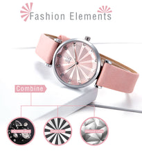 Charger l&#39;image dans la galerie, Montre Sk Diamond Cuir
