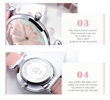 Charger l&#39;image dans la galerie, Montre Sk Diamond Cuir
