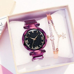Coffret Montre & Bracelet Strass Beauty