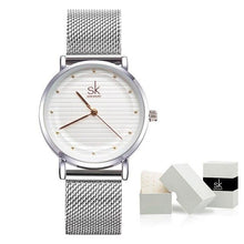 Charger l&#39;image dans la galerie, Montre Sk Metal Diamant
