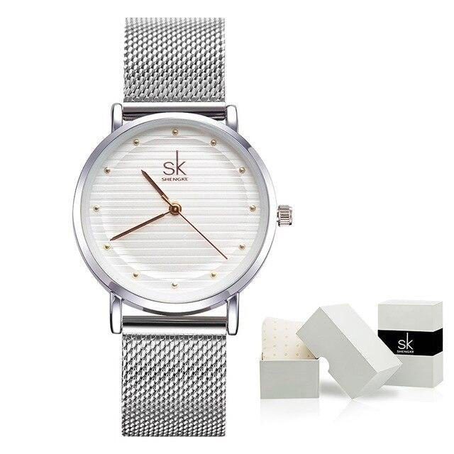Montre Sk Metal Diamant