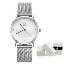 Charger l&#39;image dans la galerie, Montre Sk Metal Diamant
