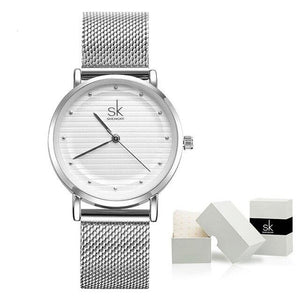 Montre Sk Metal Diamant