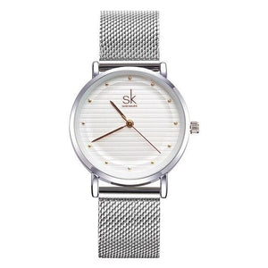 Montre Sk Metal Diamant