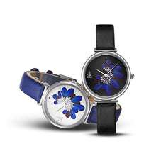 Charger l&#39;image dans la galerie, Montre Sk Plumes Diamentés
