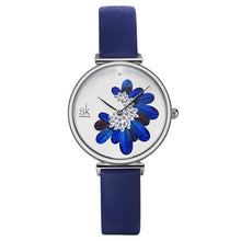 Charger l&#39;image dans la galerie, Montre Sk Plumes Diamentés

