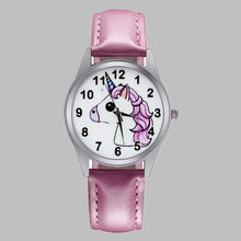 Charger l&#39;image dans la galerie, Montre Licorne Rose pour Fille
