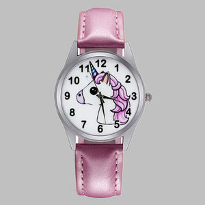 Montre Licorne Rose pour Fille