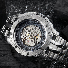 Charger l&#39;image dans la galerie, Montre Skeleton Transpa Style

