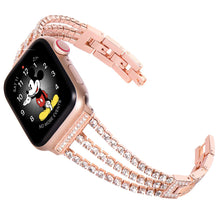 Charger l&#39;image dans la galerie, Bracelet Diamond pour Apple Watch 5 4 44 42mm
