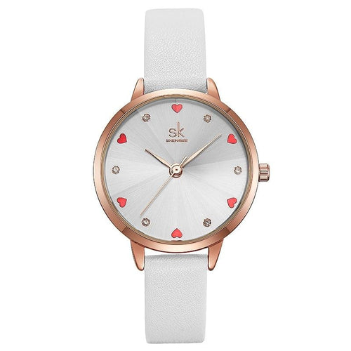 Montre Sk Coeurs & Diams