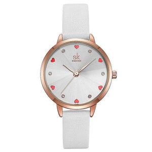 Montre Sk Coeurs & Diams