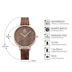 Montre Sk Chic Boisé
