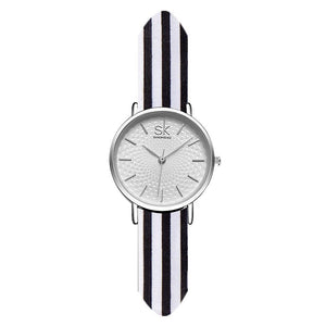 Montre Sk Bracelet tendance en tissu