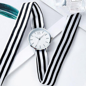 Montre Sk Bracelet tendance en tissu