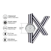 Charger l&#39;image dans la galerie, Montre Sk Bracelet tendance en tissu
