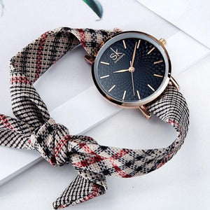 Montre Sk Bracelet tendance en tissu