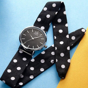 Montre Sk Bracelet tendance en tissu