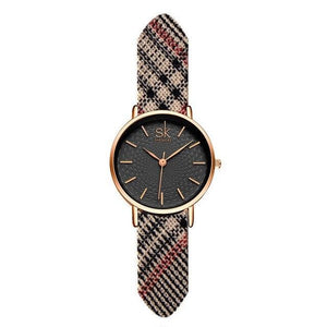 Montre Sk Bracelet tendance en tissu